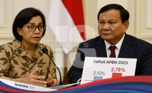 Sri Mulyani Laporkan ke Prabowo: Defisit APBN 2025 Tembus 2,78%, Mendekati Batas Krisis?