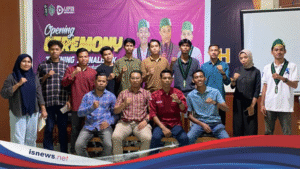 Ketua MIO NTB Jadi Pemateri dan Redaktur Post Kota NTB di Training Jurnalistik HMI Mataram