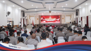 Gelar Tactical Wall Game, Polda NTB Siap Amankan Unras Satu Tahun Kepemimpinan Kabinet Merah Putih