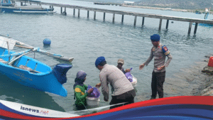 Ditpolairud Polda NTB Salurkan Bansos ke Pulau Lombok dan Sumbawa