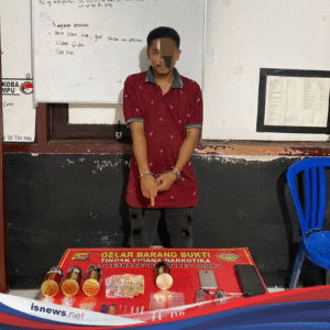 Sembunyikan Sabu Dikaleng Rokok, Pria Asal Dompu Diringkus Polisi