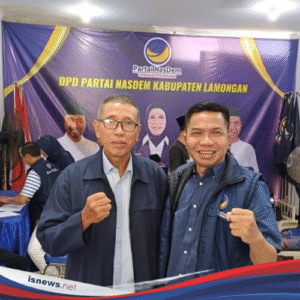 H. Tasirin Dan H. Kaharudin: Terima Kasih Atas Antusias Peserta Donor Darah di DPD NasDem Lamongan
