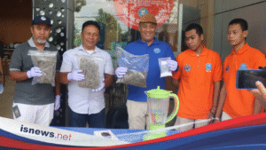 BNNP NTB Gelar Pemusnahan BB Bulan Oktober, Dua LKN dan Tersangka