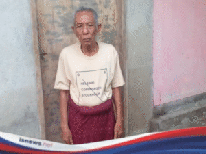 Sedih, Salam Hidup Sebatang Kara Tak Pernah Dapat Batuan, Pemdes Tutup Mata