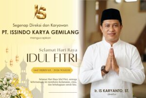Segenap Direksi dan Karyawan PT. Issindo Karya Gemilang mengucapkan Selamat Hari Raya Idul Fitri 2026