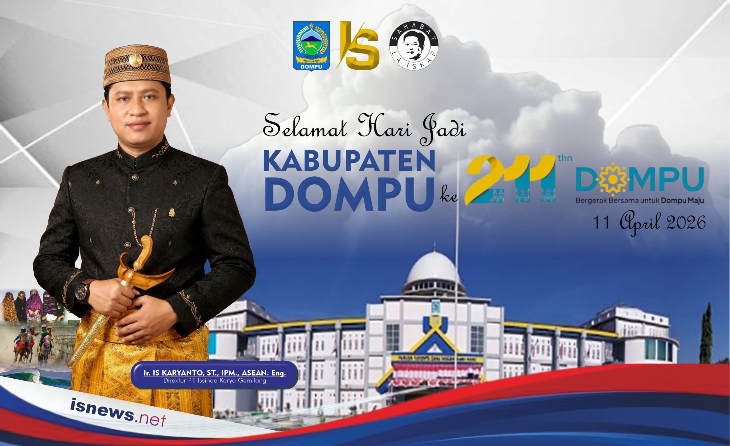 Wajah Kabupaten Dompu: 11 April 1815 – 11 April 2026