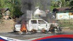 Hilux dibakar di dompu